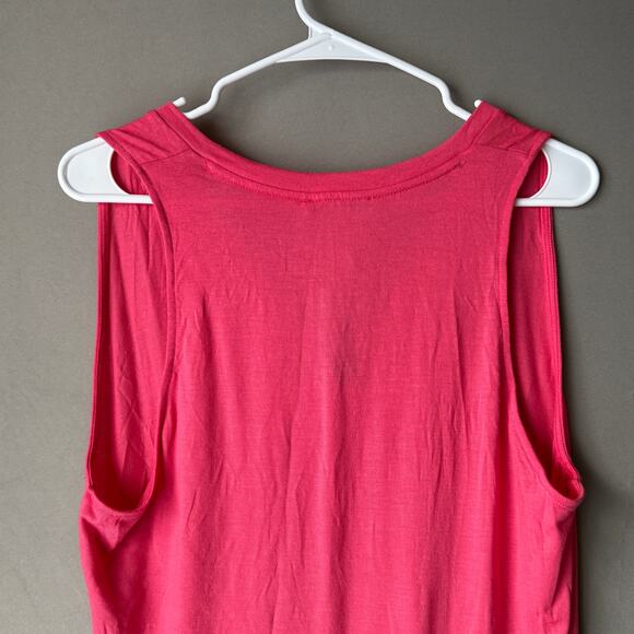 Express sz XS hot pink‎ tank top NWT - Picture 8 of 9